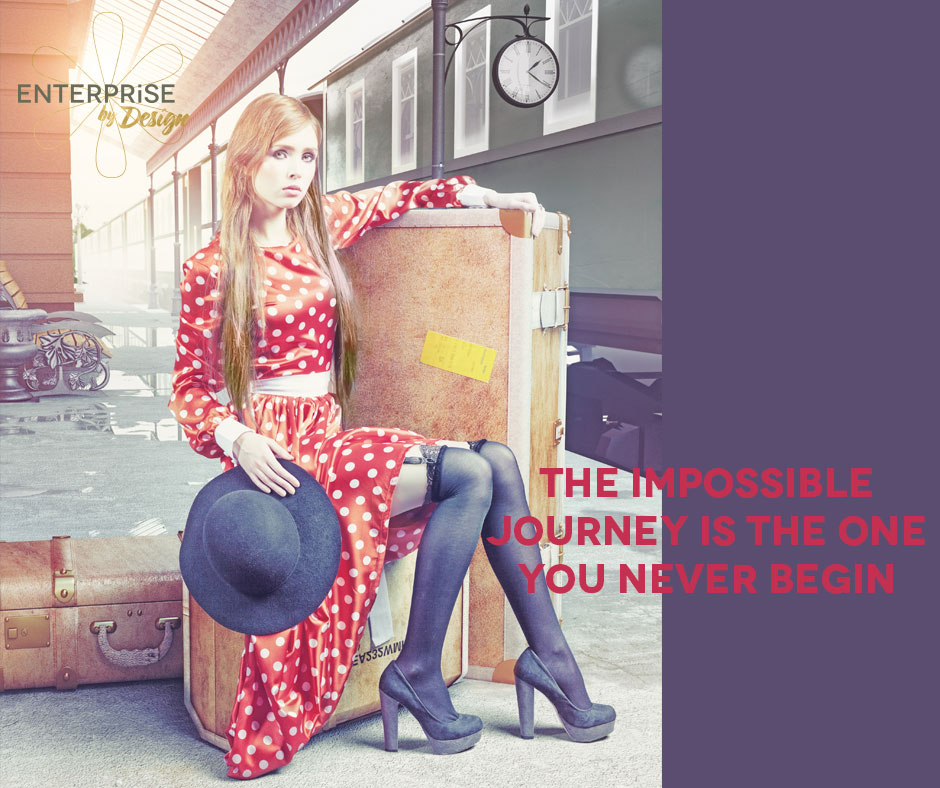 The impossible journey is the one you never begin