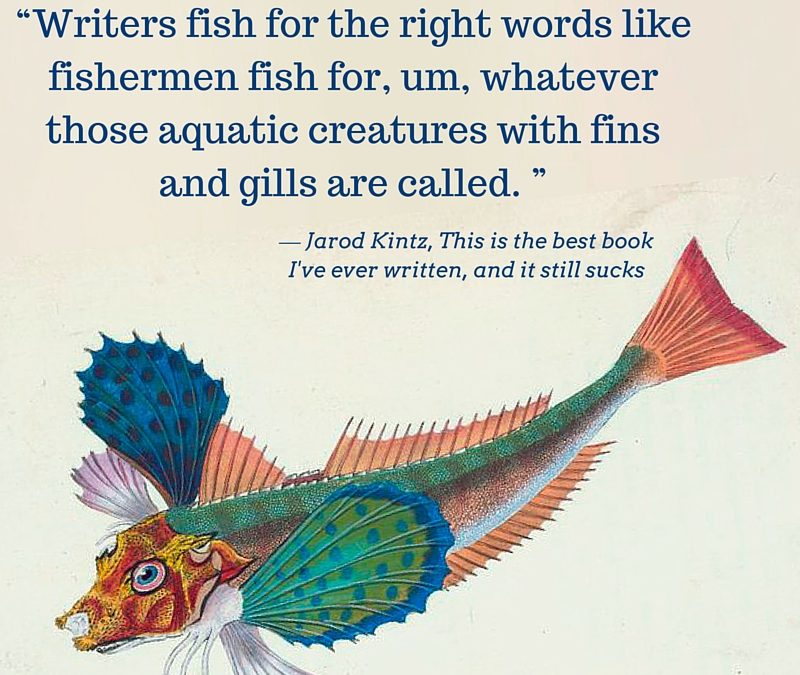 on writers & fishing