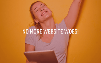 No More Website Woes!