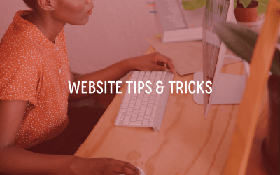Website Tips & Tricks