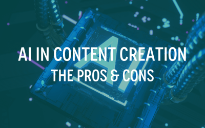 using AI in Content Creation: the pros & cons